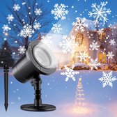 Kerstverlichting | LED Projector | Sneeuwvlokken | Beamer | Binnen & Buiten | Waterdicht IP65 | Kerstdecoratie