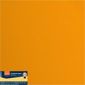 Florence Karton - Mango - 305x305mm - Ruwe textuur - 216g