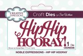 Creative Expressions Stans - 'Hip Hip Hurray' - 7,7cm x 4cm