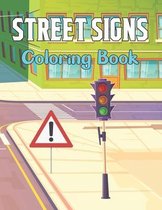Street Signs Coloring Book