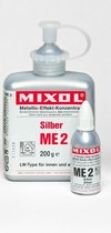 Mengpasta metalic zilver 200 gram Mixol