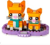 Lego Brickheadz 40480 - Kitten en Ginger Tabby