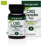 CBD Olie Capsules (5%) Bio 60 capsules – Medihemp