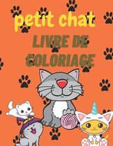 petit chat livre de coloriage