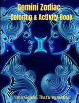 Gemini Zodiac Coloring & Activity Book