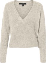 VERO MODA VMHEAVEN LS WRAP CARDIGAN GA REP Dames Vest - Maat S