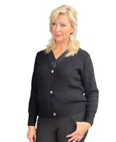 Dames vest-Zwart