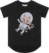 Dear Sophie T-shirt Astrocat Zwart Maat 134/140