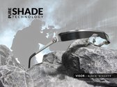 Pure Shade™ - Visor Black 'n Silver | Designbril