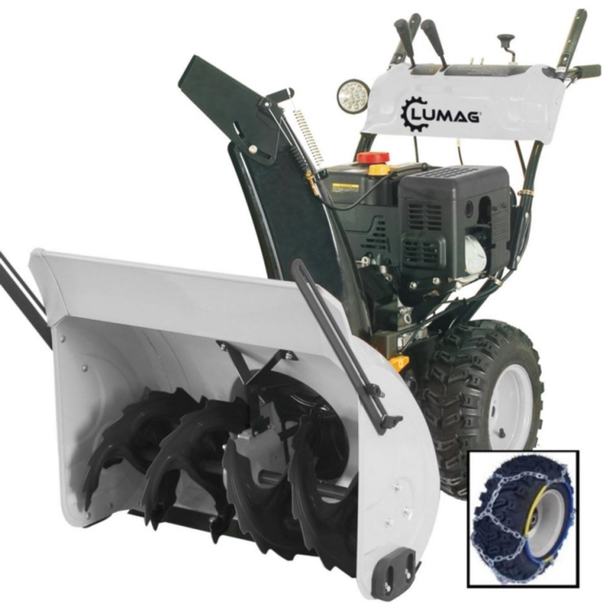 Lumag SFR80 Sneeuwfrees 13 pk | Sneeuwploeg 76cm werkbreedte | Sneeuwmachine