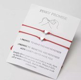 Akyol Vriendschapsarmband | Vriendschap | Pinky promise | Armband | Vriendinnen | Bff | Geschenk | Hartje