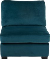 J-Line Zetel Midden Velvet Groen