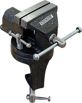 Steelwood Bankschroef - Compact model - Klembereik 0 tot 40 mm - Draaibaar