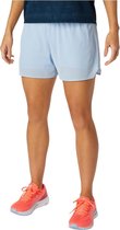 Asics Ventilate 2-n-1 3.5in Short 2012A772-402, Vrouwen, Blauw, Shorts, maat: S