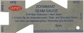 OPRY ZOOMMAAT ROESTVRIJ STAAL 10X4CM - PER STUK.