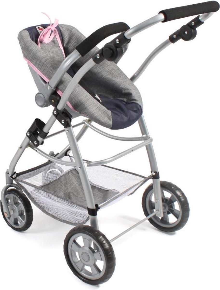 Bayer Chic 2000 - Poppenwagen Emotion All In, 3-in-1 poppenwagenset