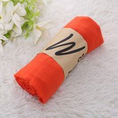 - Viscose - Modieus - Zomer - Sjaal - Pashmina - Dames - Oranje - 140X50cm