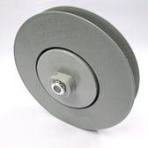 Reductie Lintschijf Rolluik - Diameter 23cm - 2,6:1 - Lintschijf Zware Rolluik - Voor Grote Rolluik - Lint wiel - Reductiewiel Inbouwrolluik - Reductieschijf