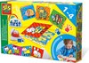 foto van SES - My First - Mijn eerste vingerverf kaarten - 8 kaarten en 3 kleuren verf - hypoallergeen - makkelijk uitwasbaar
