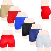 Dames boxershort 5 pack  Fine Woman diverse kleuren  M/L