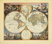 Mastermapmakers - facsimile - World Map - Johannes Visscher - 1660