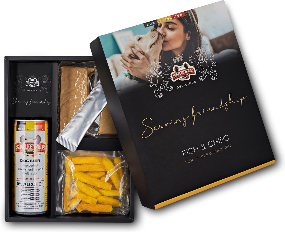 Snuffle Delicious Box Fish & Chips | bol.com