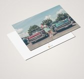 Cadeautip! Luxe ansichtkaarten set Jaren 50 10x15 cm | 24 stuks | Wenskaarten Jaren 50