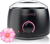 Allures Luxe Wax Set - 1000g Wax Bonen - 30 Spatels - Ontharingsapparaat - Wax Ontharen - Wax Apparaat - Complete Set - Wax verwarmer