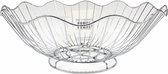 SterkHome - Fruitmand in metaal - Fruitschaal - decoratieve schaal - 28x10 cm