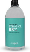 Professional BioEthanol 98% 1L | Bio-ethanol 1L | Bio Ethanol 1L | Gedenatureerde Ethyl Alcohol |  Biobrandstof