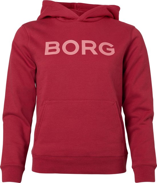 Björn Borg Logo Hoodie - Pull - Pull - Avec Capuche - Femme - Taille XS - Rouge