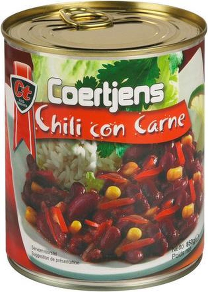 Goedkoopste Coertjens | Chili Con Carne | 850 gram