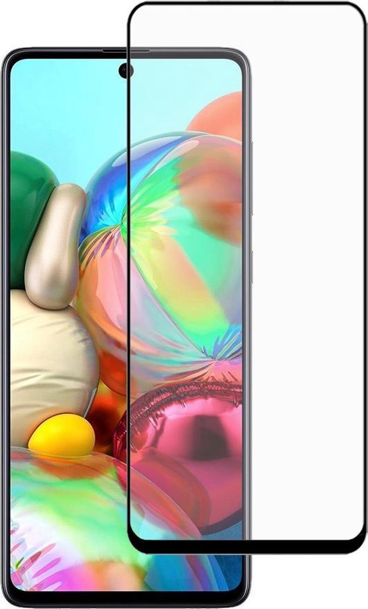 Full Screenprotector Geschikt voor Samsung Galaxy A52s 5G - A52s 5G Full Tempered Glass