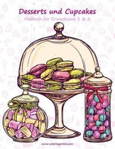 Malbuch Mit Desserts Und Cupcakes Fur Erwachsene 1 & 2