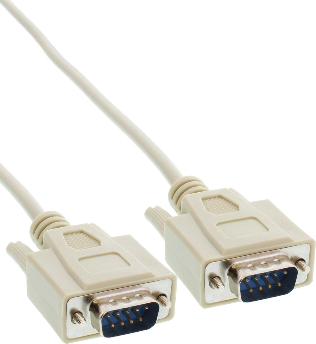 Premium seriële RS232 kabel 9-pins SUB-D (m) - 9-pins SUB-D (m) / gegoten connectoren - 3 meter