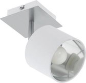 EGLO 97532, Oppervlak-spotverlichting, E14, 1 gloeilamp(en), LED, 220 - 240 V, Zilver, Wit