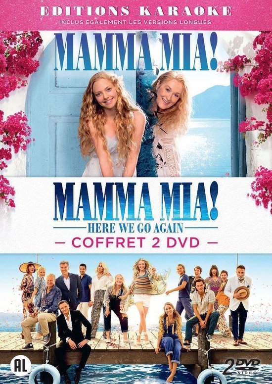 Mamma Mia 1&2 Coffret (DVD) (Geen Nederlandse ondertiteling)