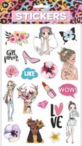 CULORE - Stickerset - Tiener Meiden - Bubble stickers