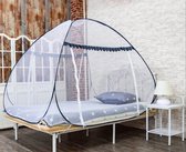 Prolife - moustiquaire - tente moustiquaire - 180 x 200 cm - tente lit 2 personnes - gris foncé