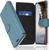 Accezz Xtreme Wallet Booktype voor de iPhone 13 Pro hoesje booktype - Lichtblauw