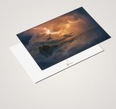 Idée cadeau ! | Set de cartes postales éclair de Luxe 10x15 cm | 24 pièces