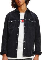 Tommy Hilfiger Tommy Hilfiger Western Denim Overhemd  Overhemd - Mannen - zwart