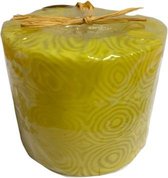 Swazi Candle - Kaars uit Swaziland - Congo Yellow - Fairtrade