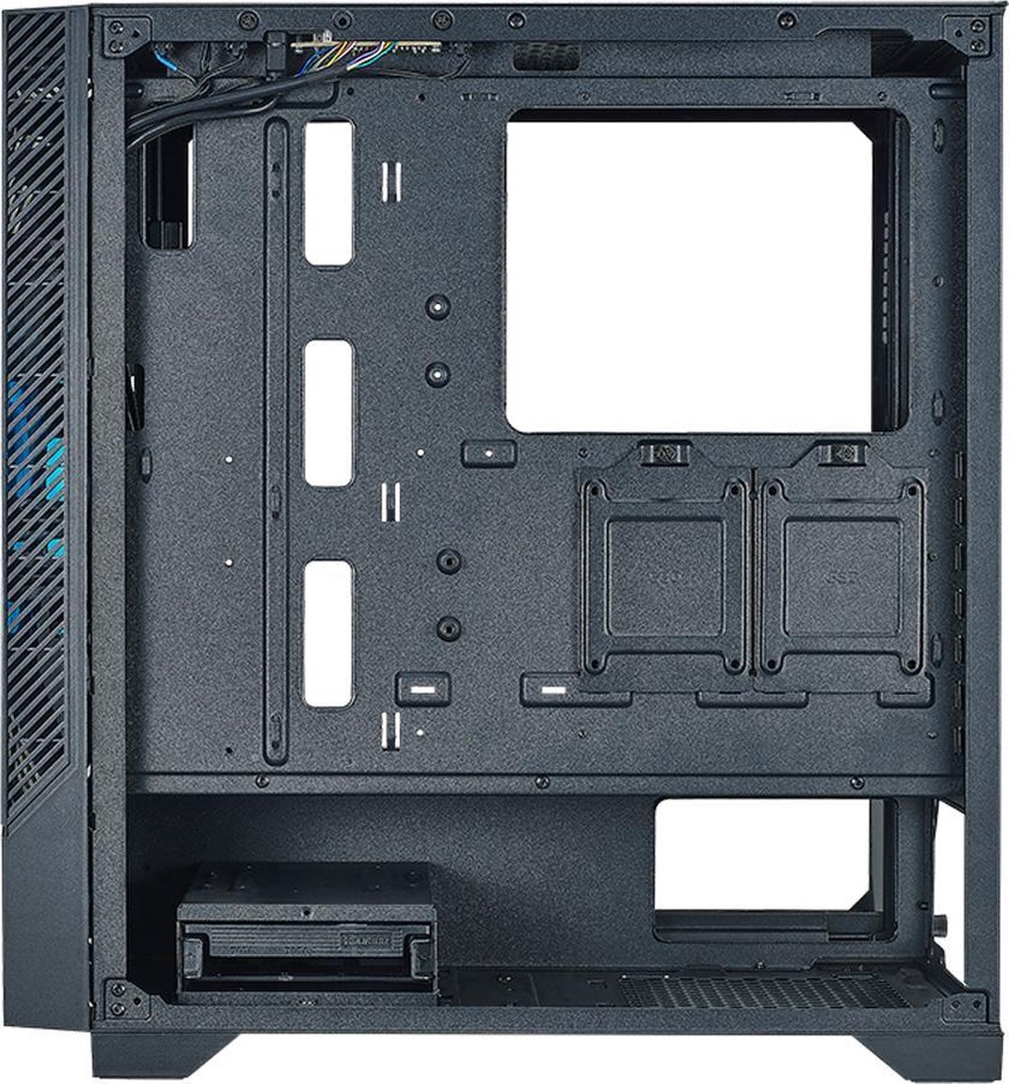Azza Eclipse 440 Argb | Midi Tower Case | Zwart - afbeelding 4