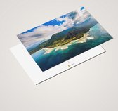Cadeautip! Luxe ansichtkaarten set Hawaï 10x15 cm | 24 stuks | Wenskaarten Hawaï