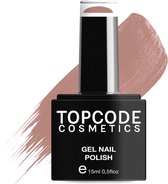 Gellak van TOPCODE Cosmetics - Burning Sand - TCKE111 - 15 ml - Gel nagellak