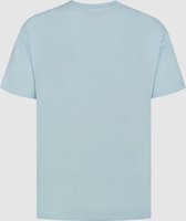 Purewhite -  Heren Relaxed Fit   T-shirt  - Blauw - Maat L