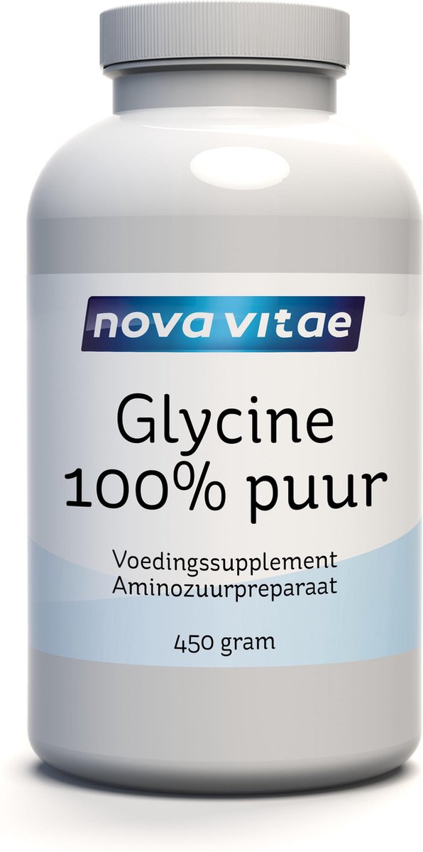 Goedkoopste Nova Vitae - Glycine - poeder - 100 puur - 450 gram