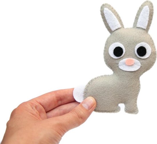 Thumbnail van een extra afbeelding van het spel Knutselen Meisjes - Knutselen Jongens - Knutselpakket Meisjes en Jongens - Forest Animals Bosdieren - Naaiset Kinderen - WoodyDoody