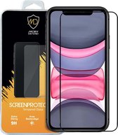 Apple iPhone 11 / iPhone XR screenprotector -Gehard glas screensaver - Zwarte randen - Screen Protector - Glasplaatje Geschikt Voor: Apple iPhone 11 / iPhone XR